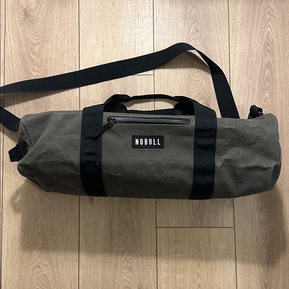 NOBULL Olive Green Duffel with Black Straps